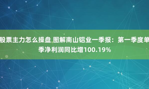 股票主力怎么操盘 图解南山铝业一季报：第一季度单季净利润同比增100.19%