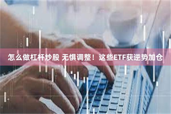 怎么做杠杆炒股 无惧调整！这些ETF获逆势加仓