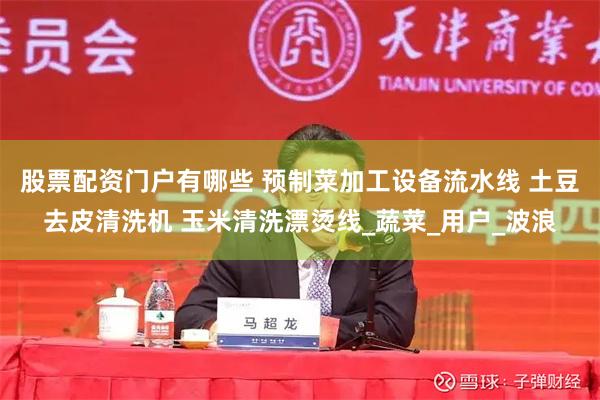 股票配资门户有哪些 预制菜加工设备流水线 土豆去皮清洗机 玉米清洗漂烫线_蔬菜_用户_波浪
